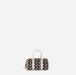 Elisabetta Franchi Luggage|Handbags|Mini Bauletto Monogram Travel