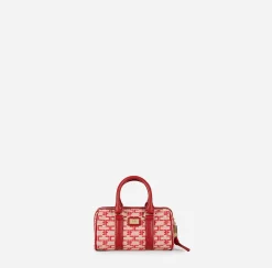 Elisabetta Franchi Luggage|Handbags|Mini Bauletto Monogram Travel