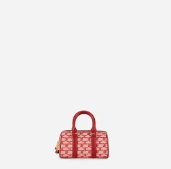 Elisabetta Franchi Luggage|Handbags|Mini Bauletto Monogram Travel