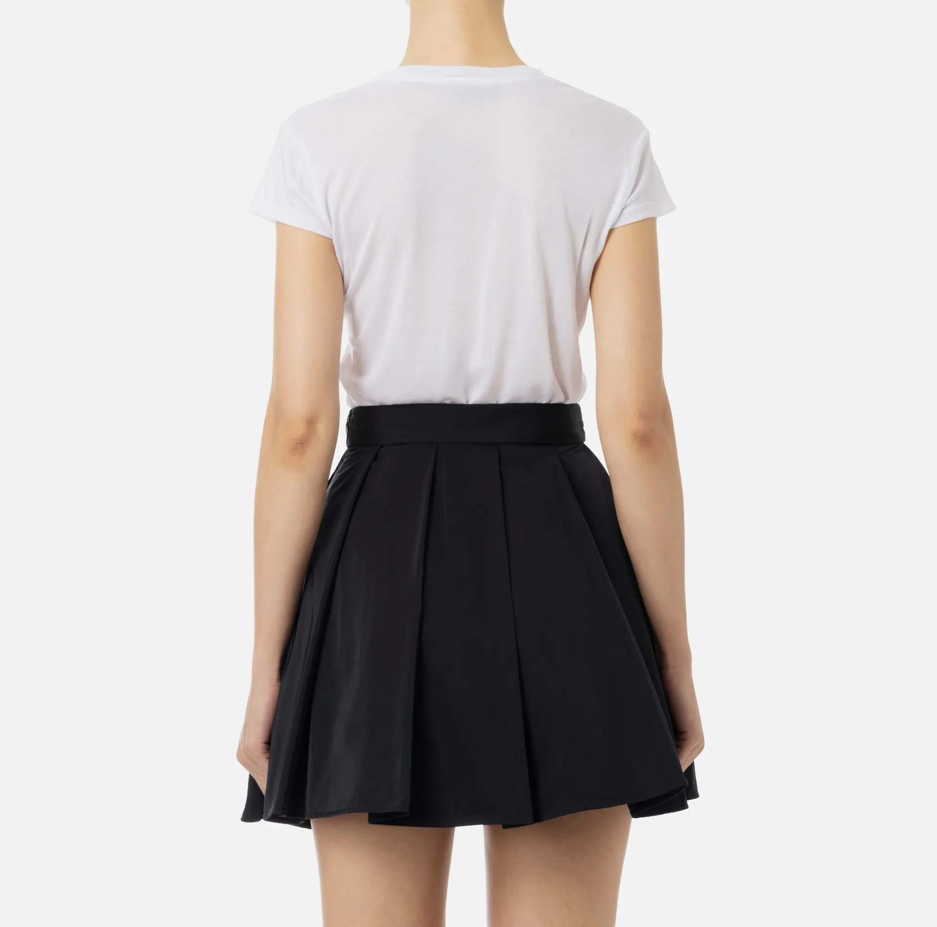 Elisabetta Franchi Top And T-Shirts|Modal jersey T-shirt with logo print Chalk