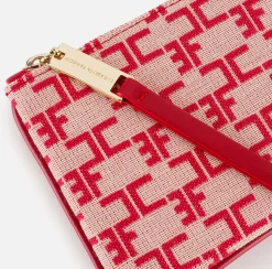 Elisabetta Franchi Clutch|Monogram Clutch Bag