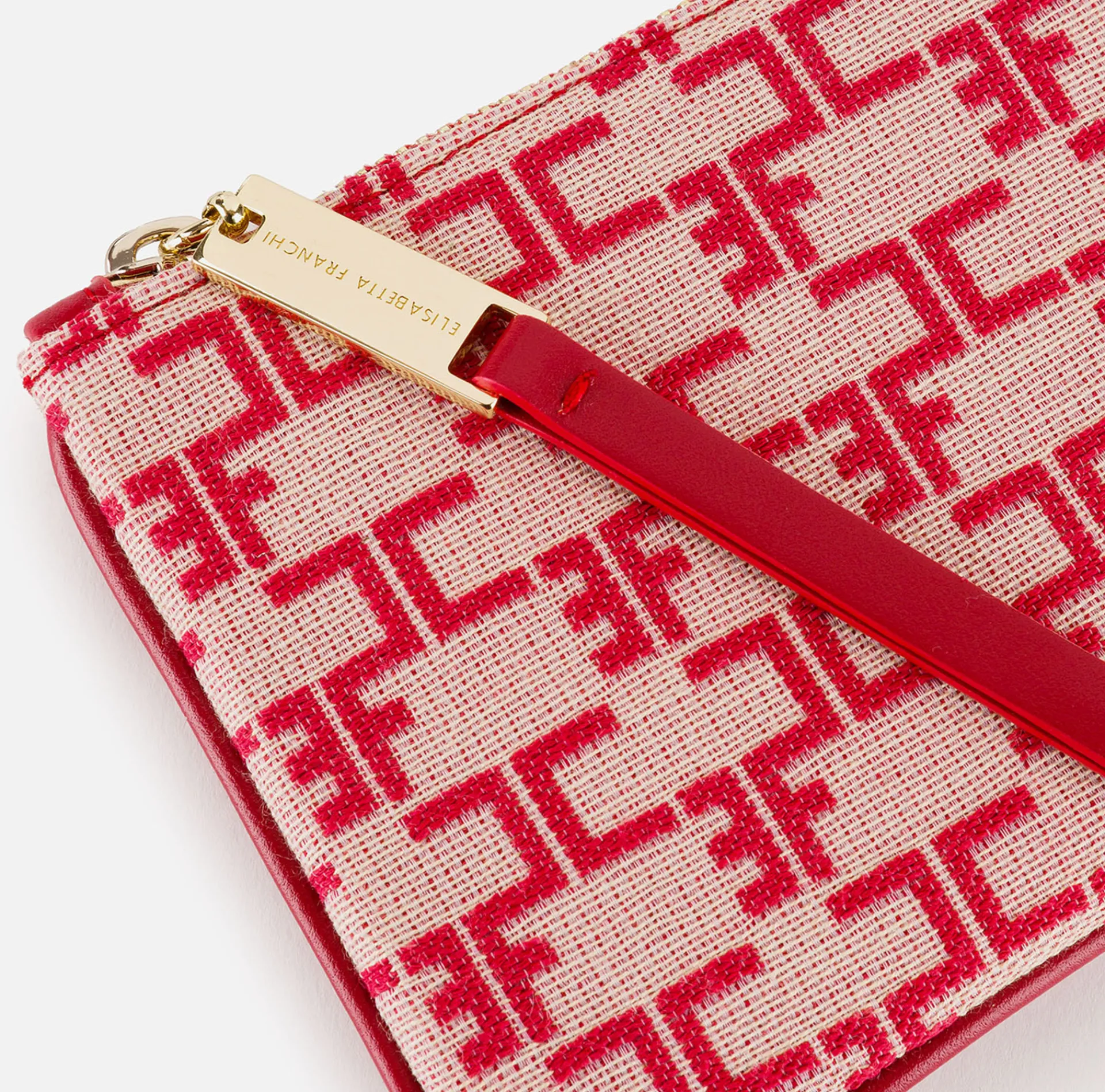 Elisabetta Franchi Clutch|Monogram Clutch Bag