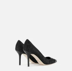 Elisabetta Franchi Pumps|Monogram Decolleté Black