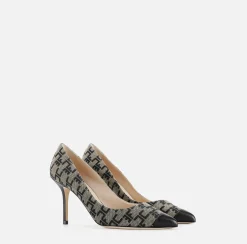 Elisabetta Franchi Pumps|Monogram Decolleté