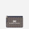 Elisabetta Franchi Clutch|Monogram Mini Make-Up Bag
