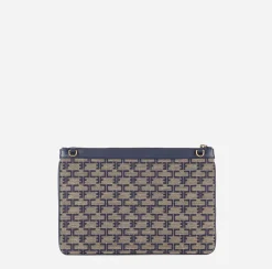 Elisabetta Franchi Clutch|Monogram Mini Make-Up Bag