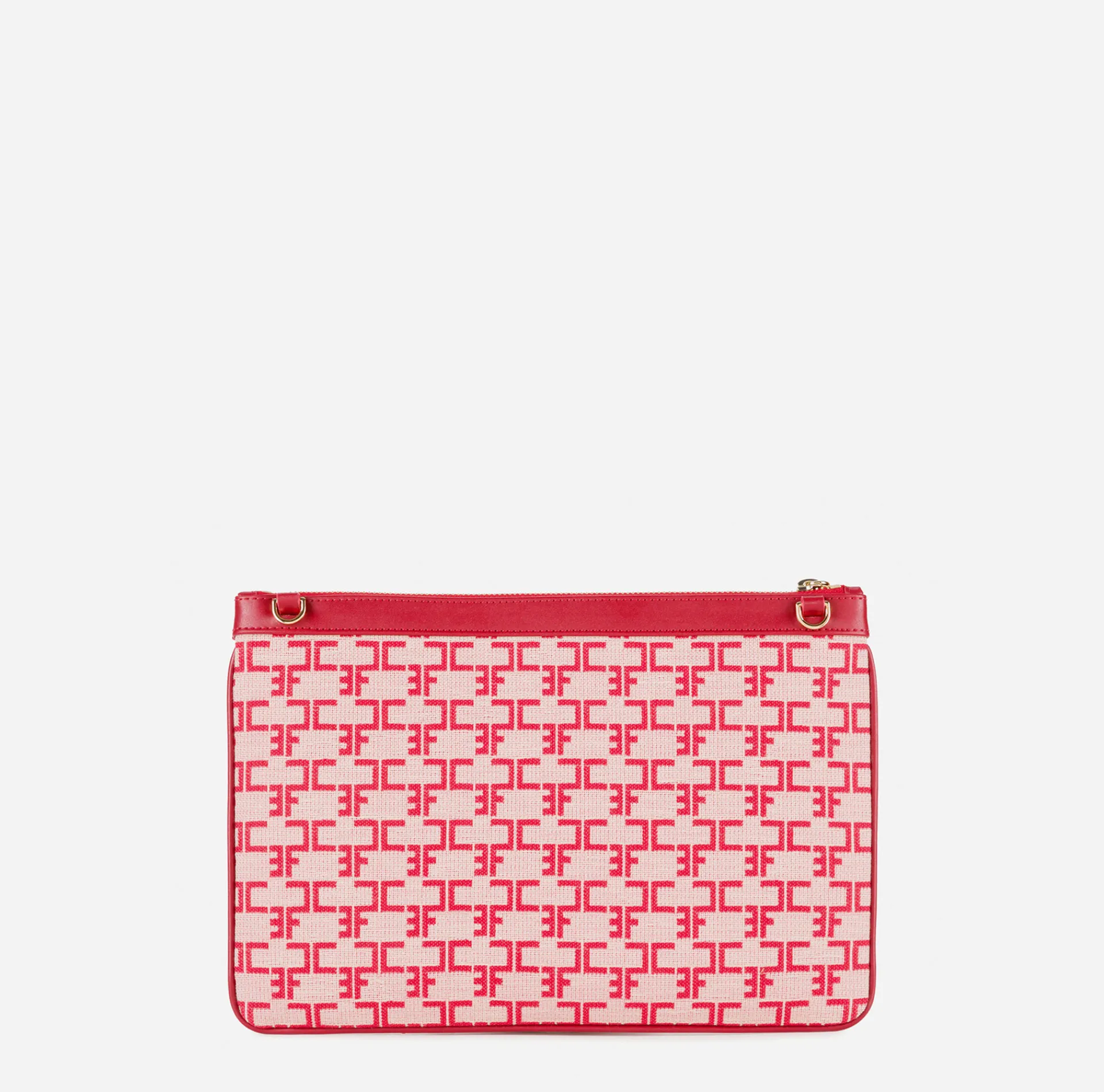 Elisabetta Franchi Clutch|Monogram Mini Make-Up Bag