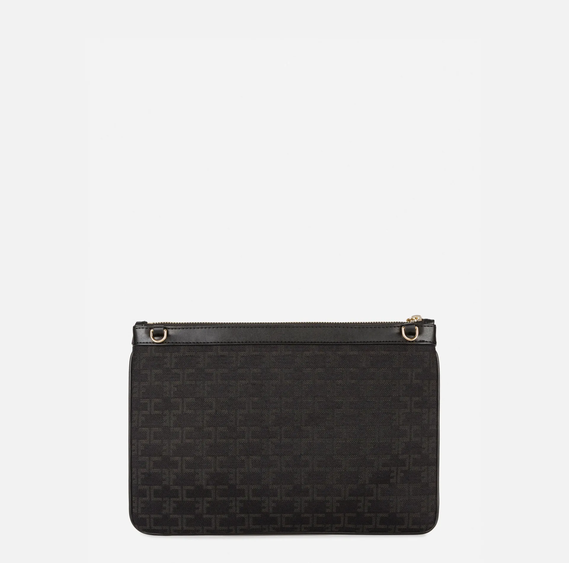 Elisabetta Franchi Clutch|Monogram Mini Make-Up Bag