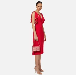 Elisabetta Franchi Strap Bags|Monogram Mini Shoulder Strap