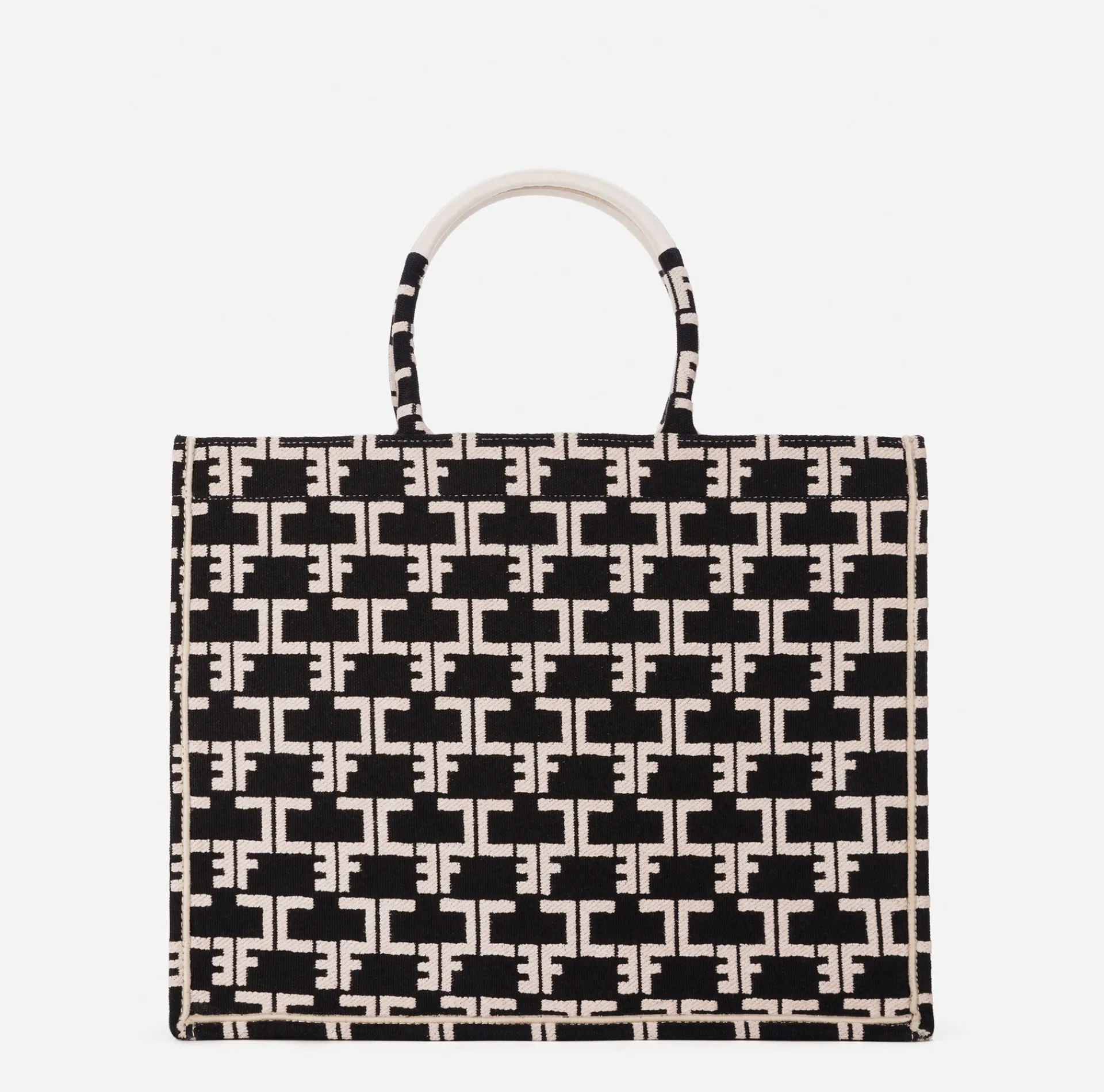 Elisabetta Franchi Handbags|Monogram Tote Large