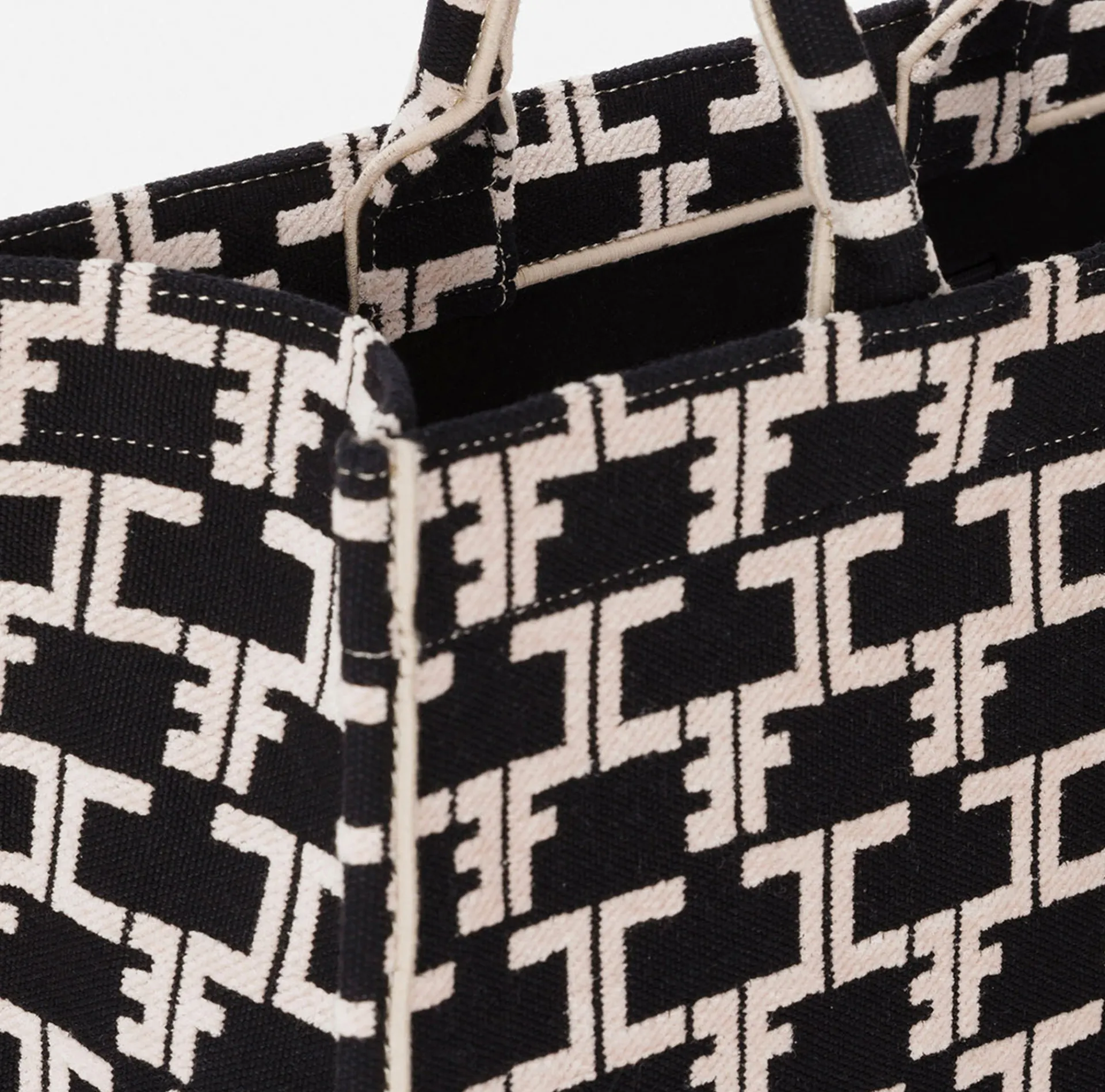 Elisabetta Franchi Handbags|Monogram Tote Large