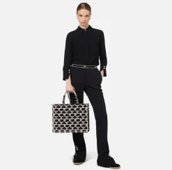 Elisabetta Franchi Handbags|Monogram Tote Medium