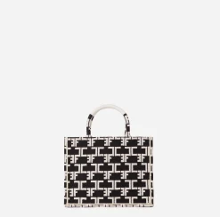 Elisabetta Franchi Handbags|Monogram Tote Small