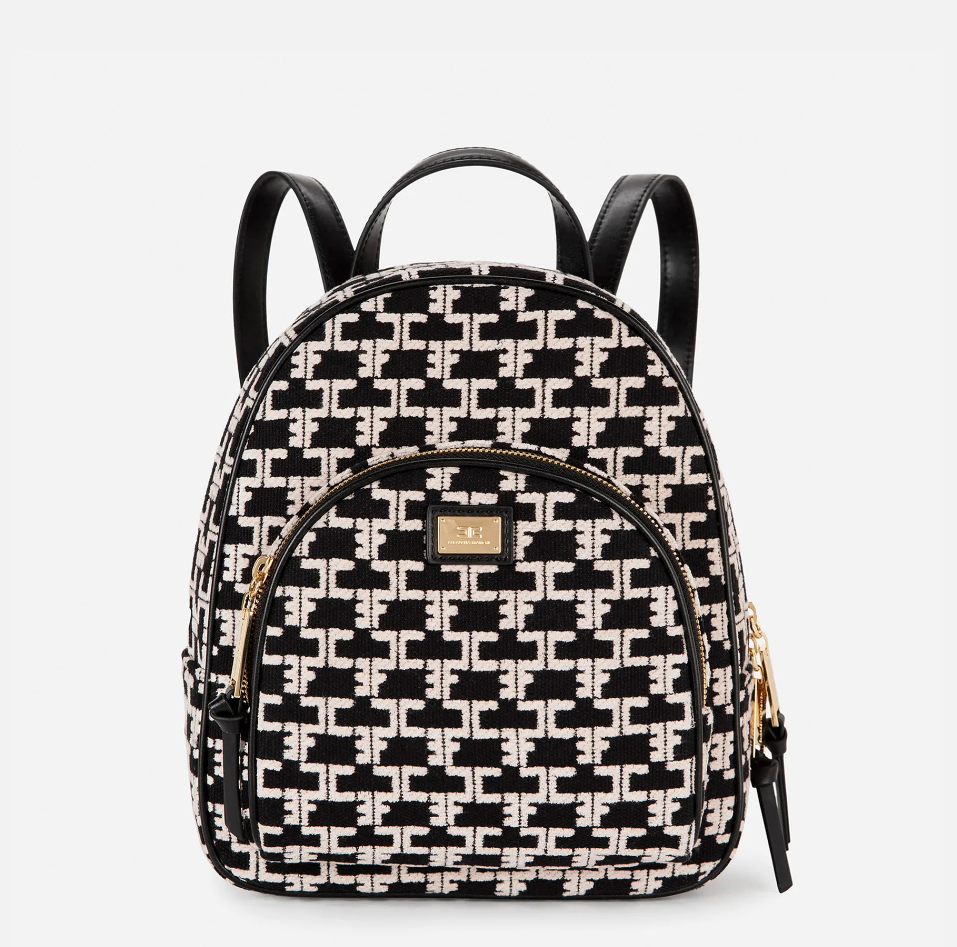 Elisabetta Franchi Luggage|Backpacks|Monogram Travel Backpack