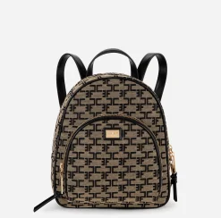 Elisabetta Franchi Backpacks|Luggage|Monogram Travel Backpack