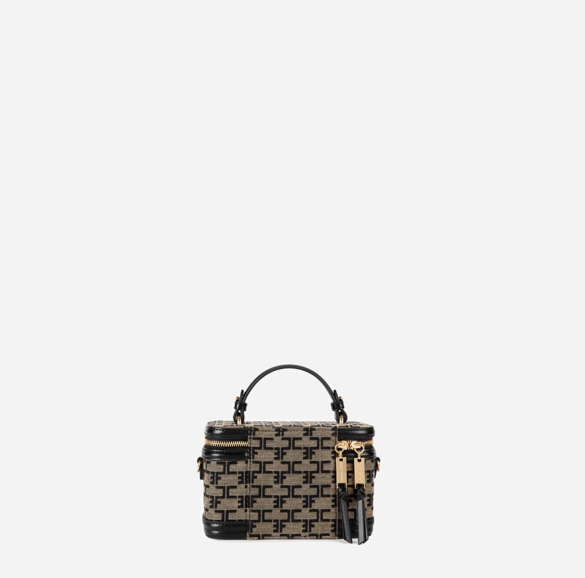 Elisabetta Franchi Luggage|Handbags|Monogram Travel Make-Up Bag