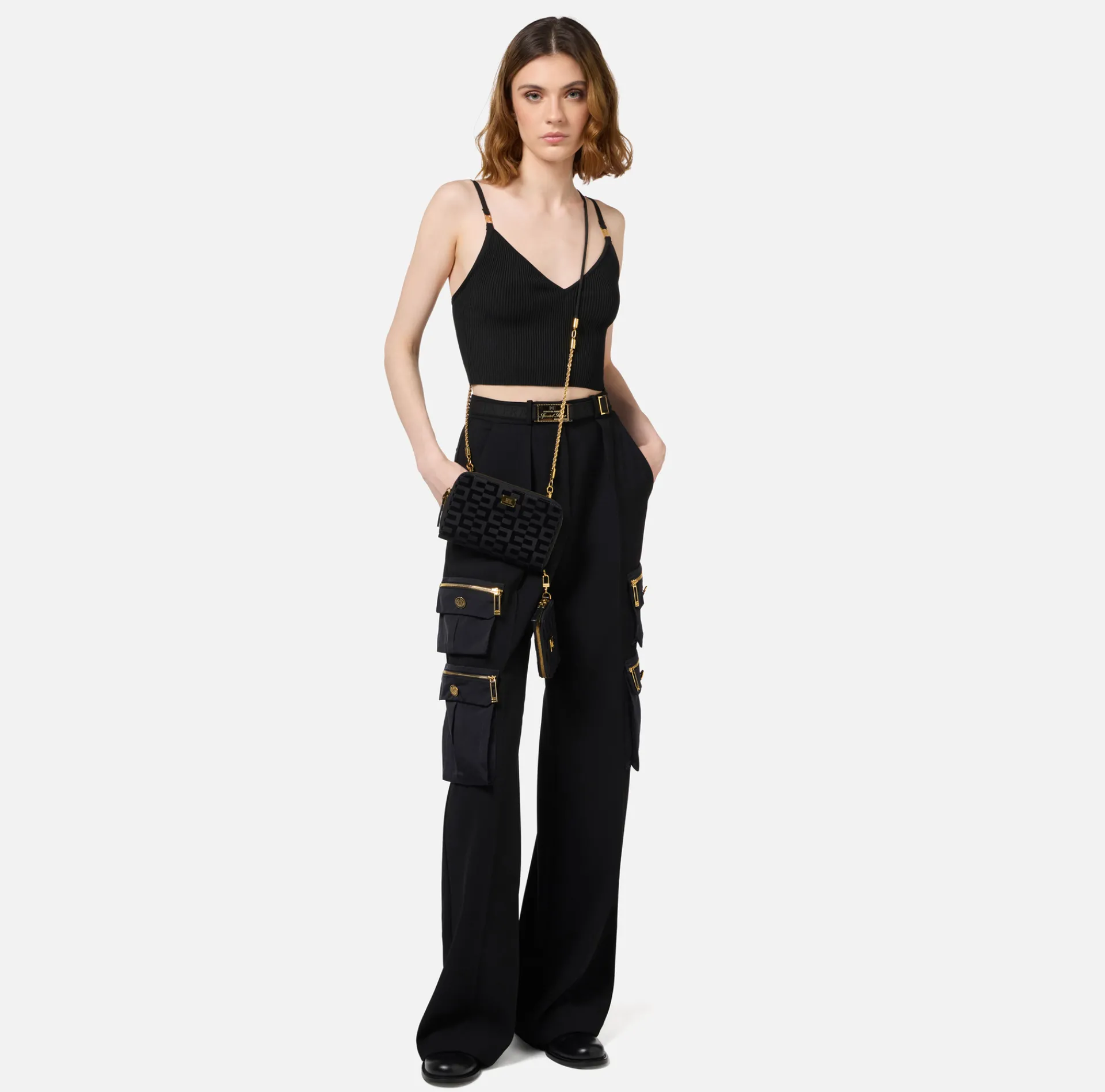 Elisabetta Franchi Strap Bags|Phone holder La Dame