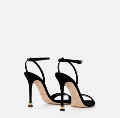 Elisabetta Franchi Sandals|Sandal with ankle strap Étoile Black