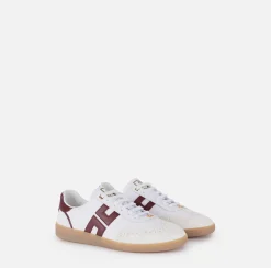 Elisabetta Franchi Sneakers & Flat Shoes|Shield leather sneakers