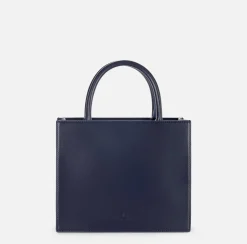 Elisabetta Franchi Handbags|Small handbag with logo Navy