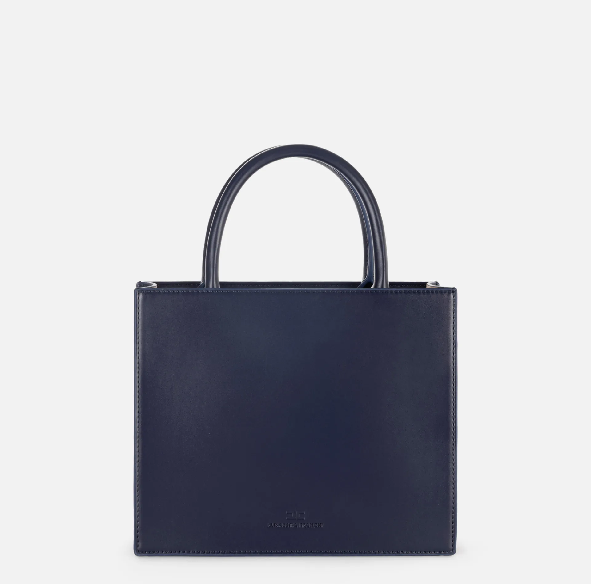 Elisabetta Franchi Handbags|Small handbag with logo Navy