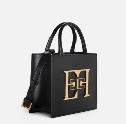 Elisabetta Franchi Handbags|Small handbag with logo Black