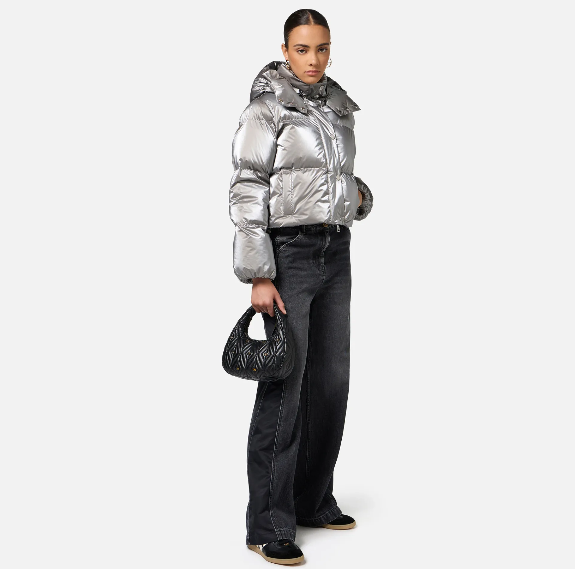 Elisabetta Franchi Shoulder Bags|Small Étoile hobo bag