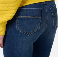 Elisabetta Franchi Jeans|Stretch cotton skinny jeans DenimBlue