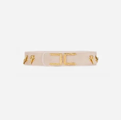 Elisabetta Franchi Belts|Suite C6 Vanilla