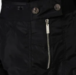 Elisabetta Franchi Trousers And Shorts|Technical nylon boyfriend trousers with logoed elastic