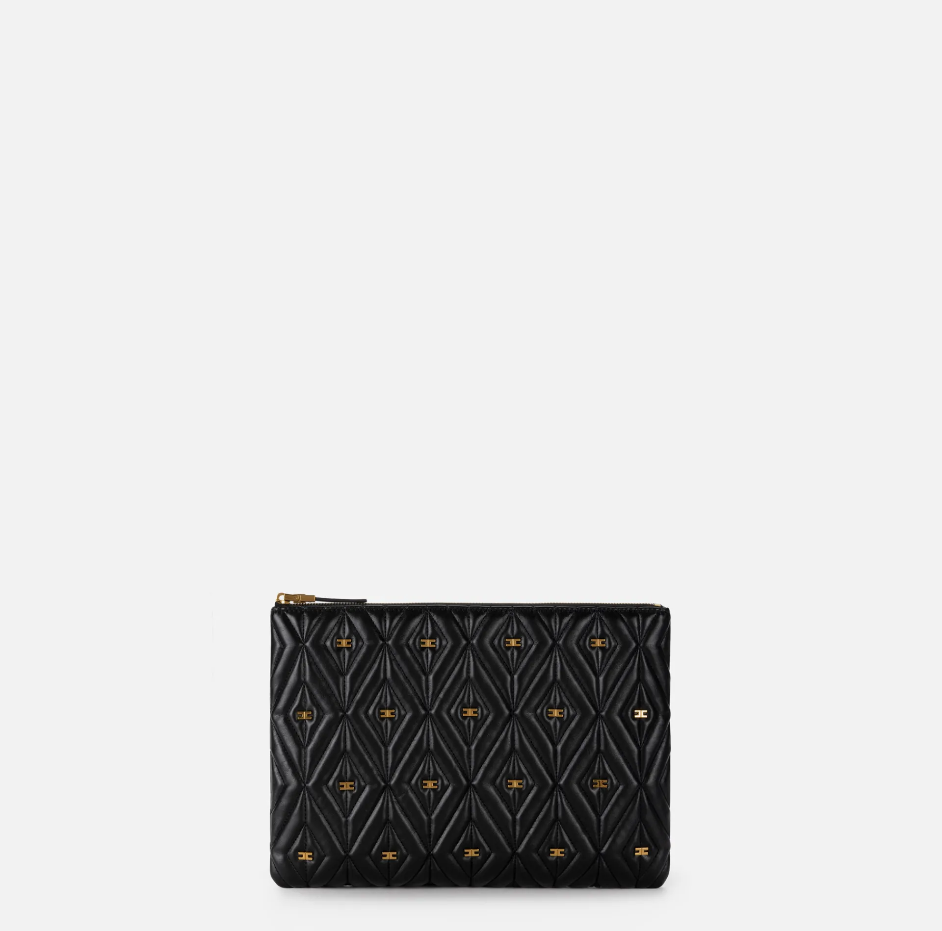 Elisabetta Franchi Clutch|Étoile Clutch Black