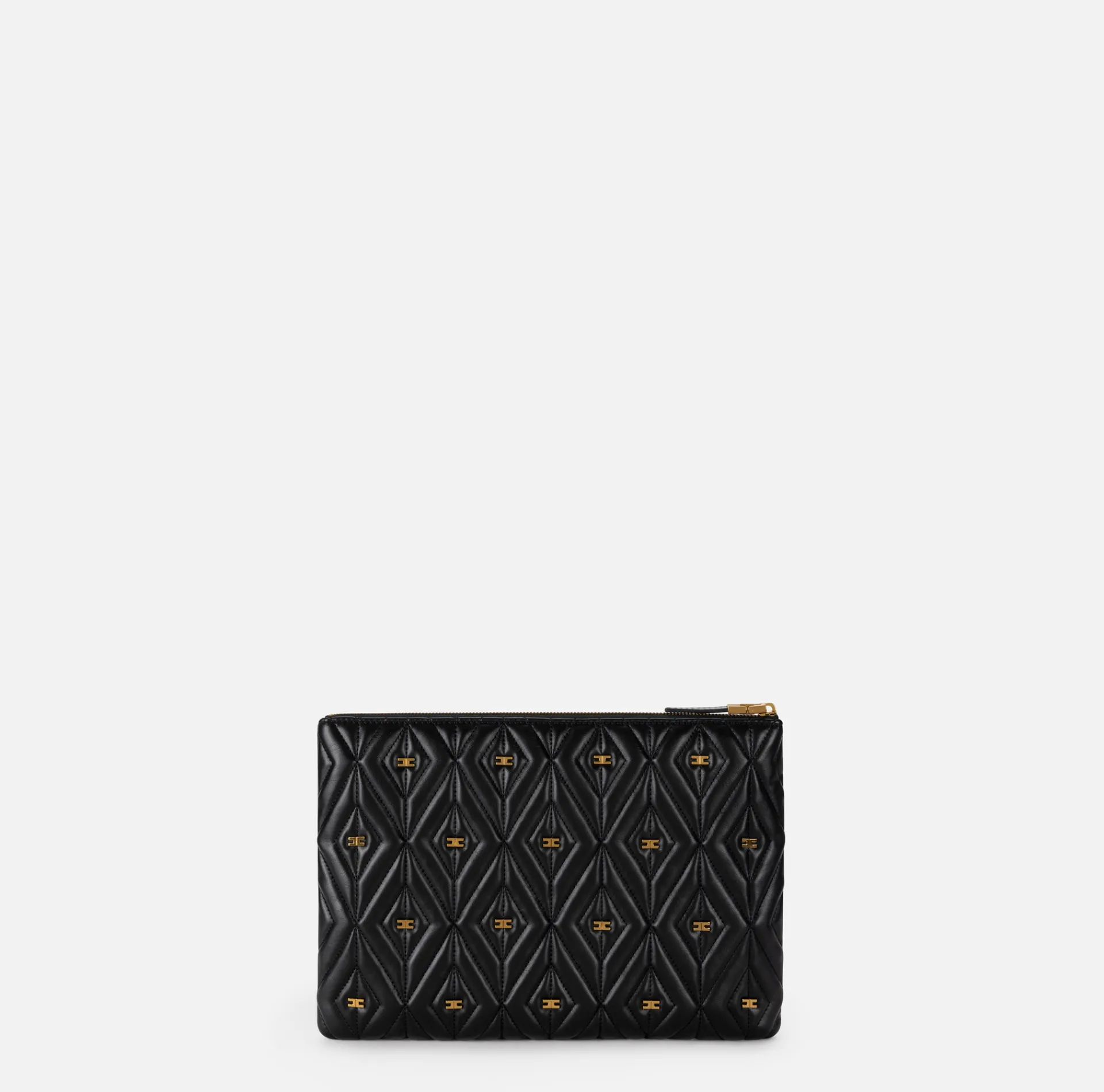 Elisabetta Franchi Clutch|Étoile Clutch Black