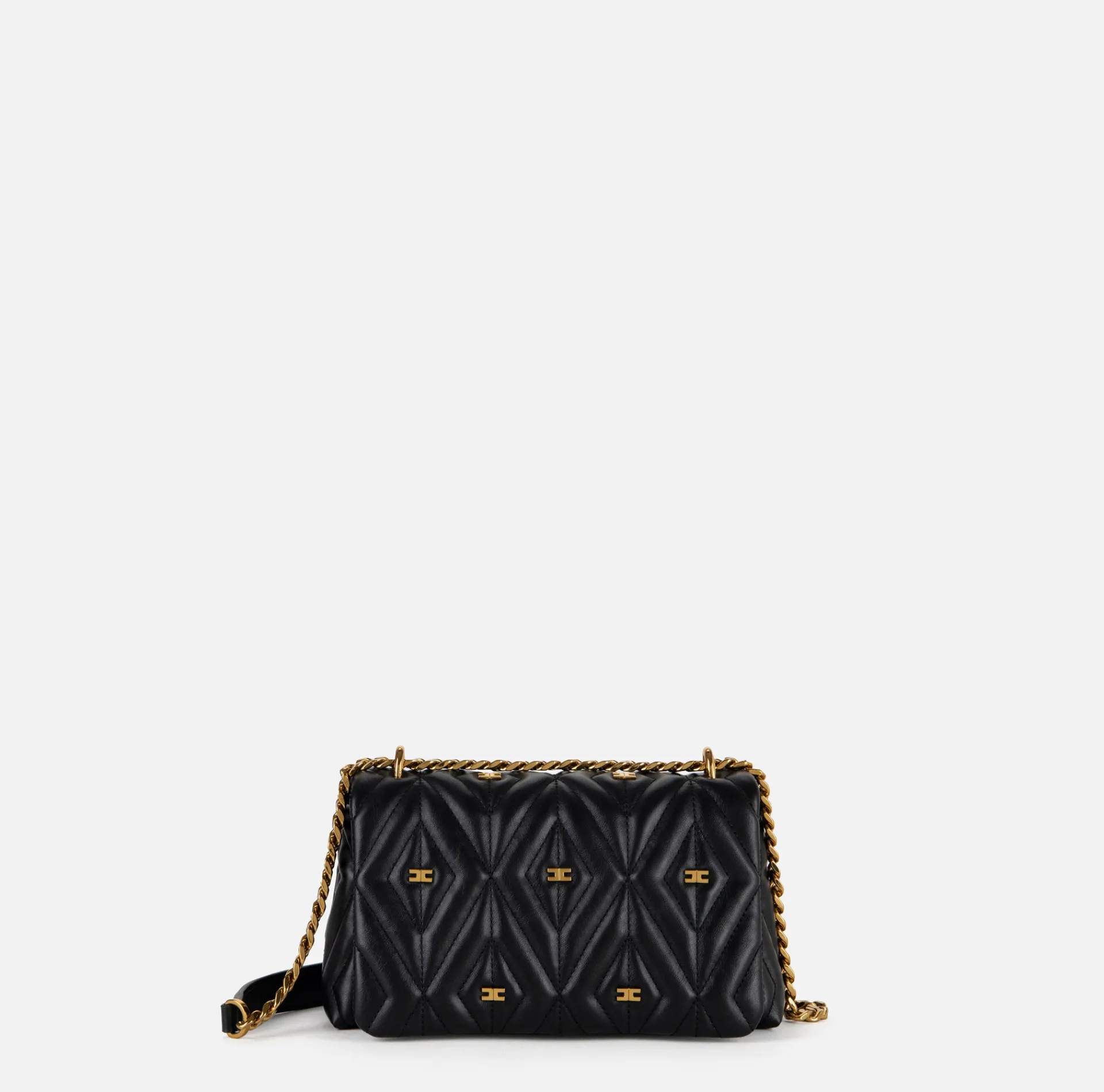 Elisabetta Franchi Strap Bags|Étoile small shoulder bag