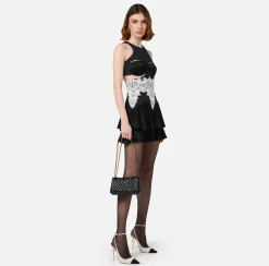 Elisabetta Franchi Strap Bags|Étoile small shoulder bag
