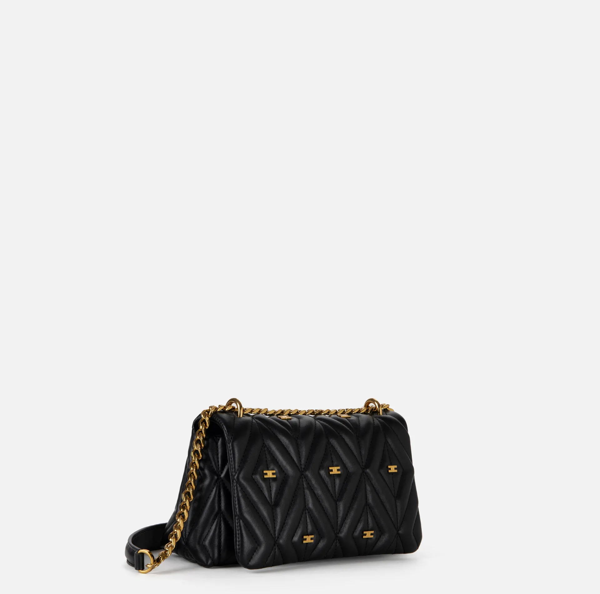 Elisabetta Franchi Strap Bags|Étoile small shoulder bag