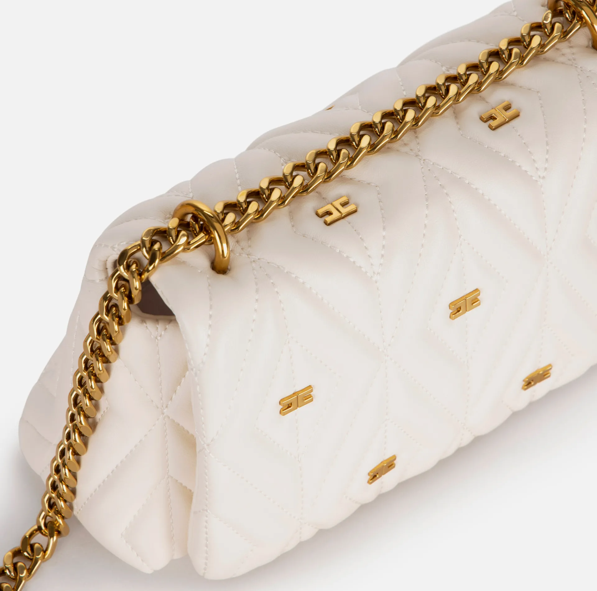 Elisabetta Franchi Strap Bags|Étoile small shoulder bag