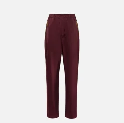 Elisabetta Franchi Trousers And Shorts|Trousers in technical nylon with zip