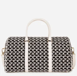 Elisabetta Franchi Luggage|Weekender Bag Monogram Travel
