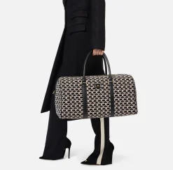 Elisabetta Franchi Luggage|Weekender Bag Monogram Travel