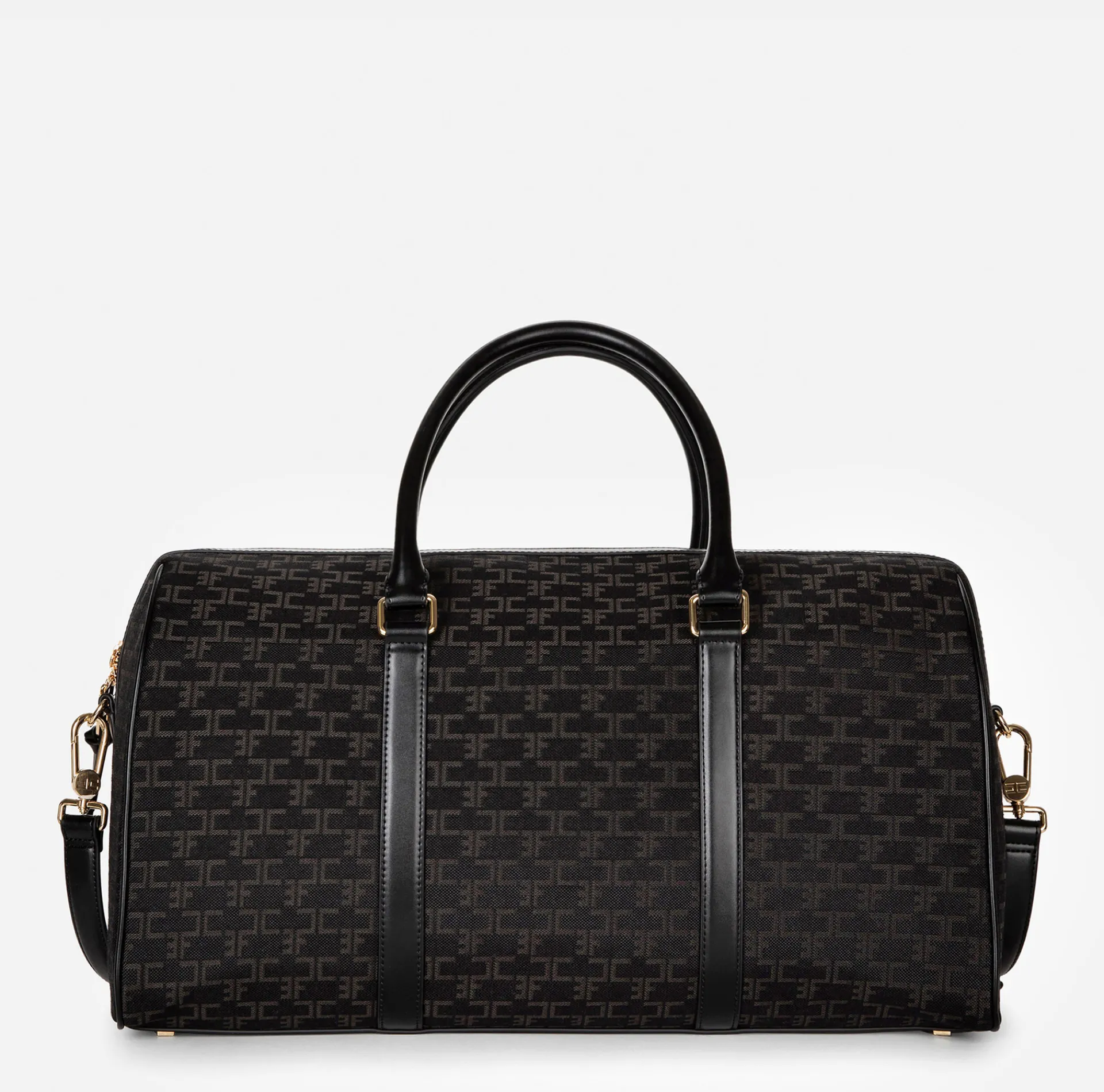Elisabetta Franchi Luggage|Weekender Bag Monogram Travel