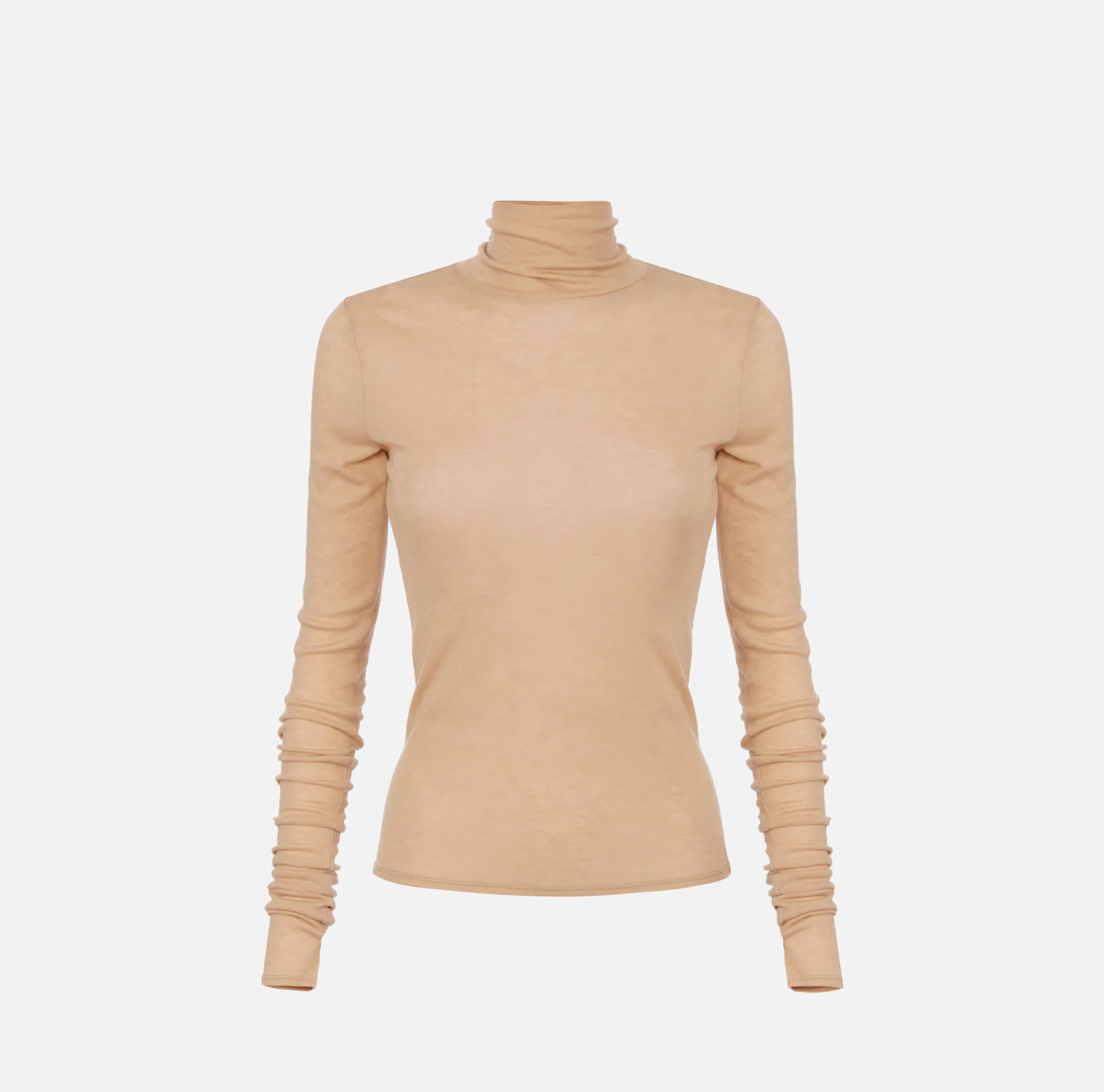 Elisabetta Franchi Top And T-Shirts|Wool and jersey turtleneck with logo