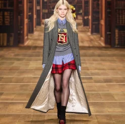 Elisabetta Franchi Coats And Jackets|Wool blend double-breasted coat with utility belt