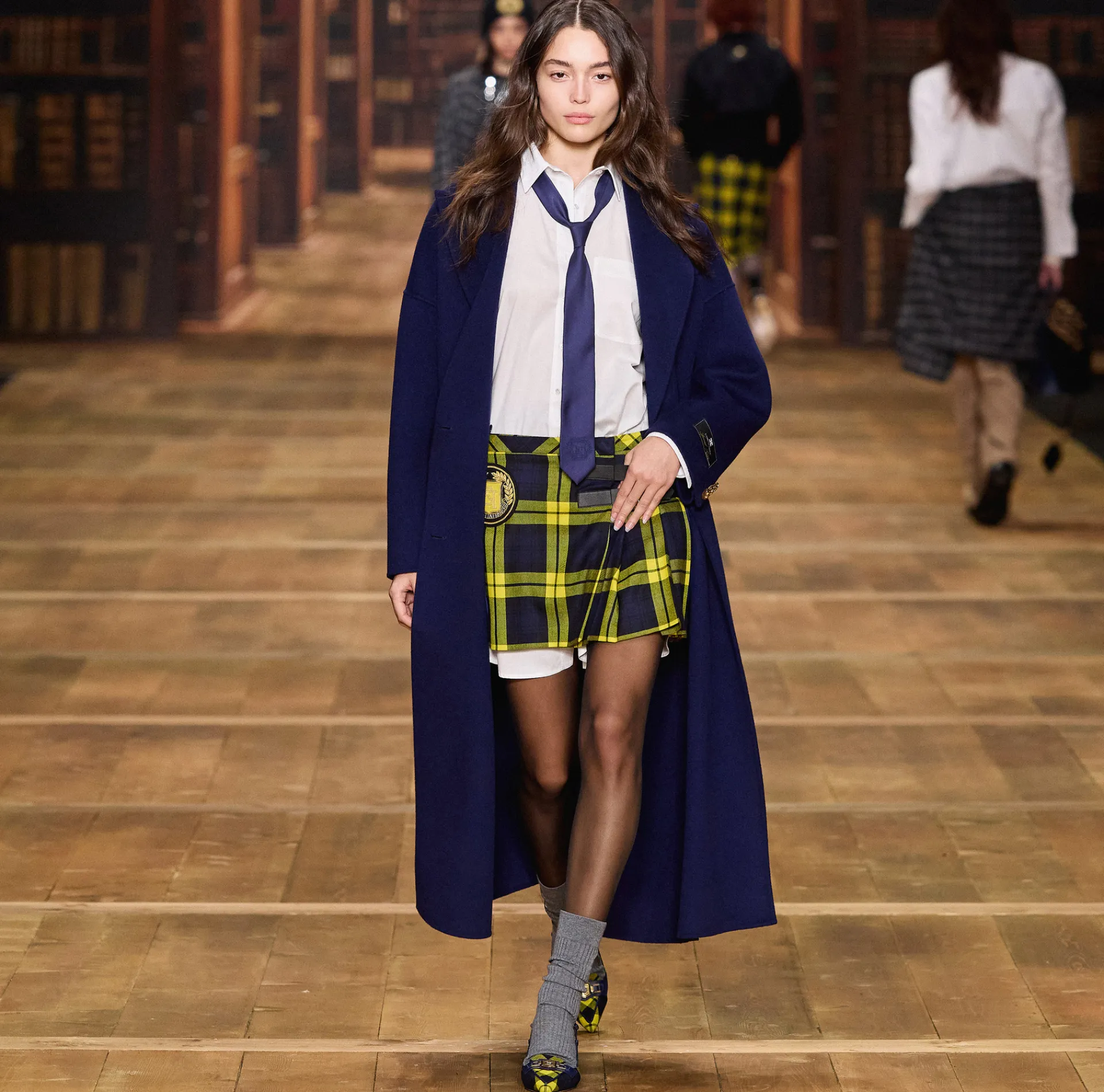 Elisabetta Franchi Coats And Jackets|Wool oversized coat Navy